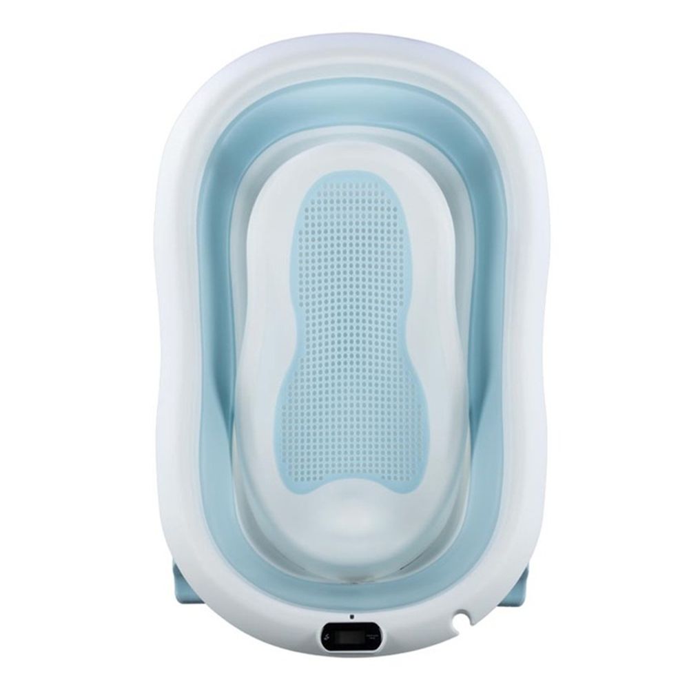 Sklopiva kadica s podlogom i termometrom blue slika 4