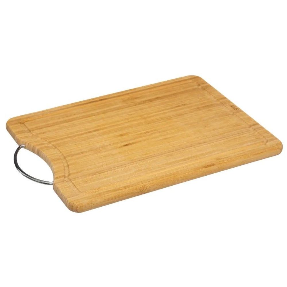 FIVE DASKA ZA REZANJE SA RUČKOM 43x30x1.6cm BAMBUS slika 1