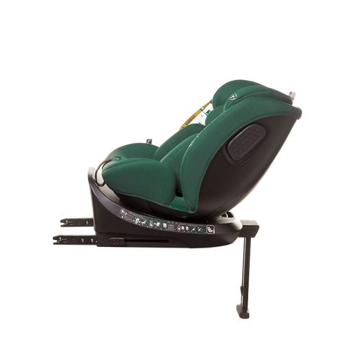 4BABY autosjedalica I-Size (40-150 cm) Enzo-fix dark green slika 4