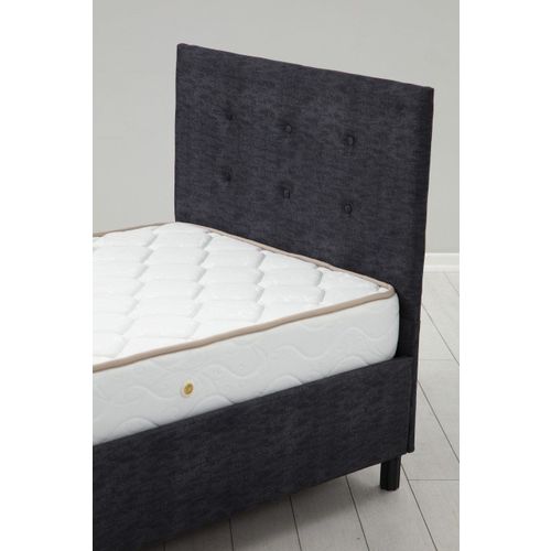 Hira Set 120 x 200 - Anthracite Anthracite Single Mattress, Base & Headboard slika 2