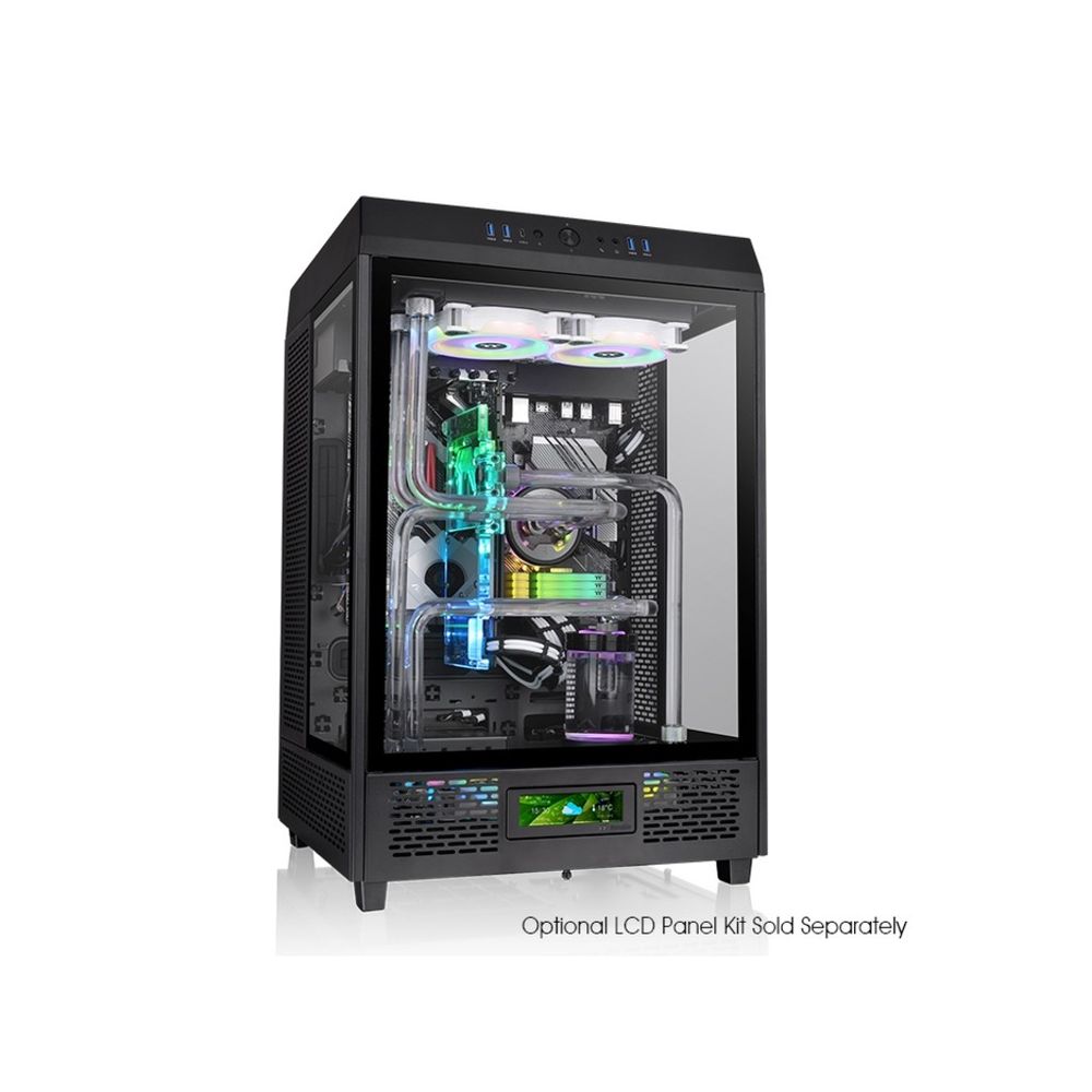 Thermaltake The Tower 500 Mid tower case, TG, 2x Standard 120mm fan slika 3
