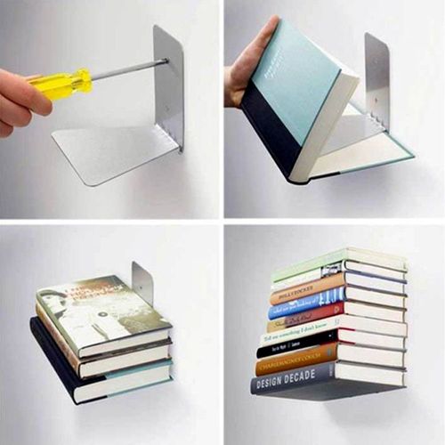 Dizajnerske police za knjige — by MIRON LIOR • 3 kom. slika 1