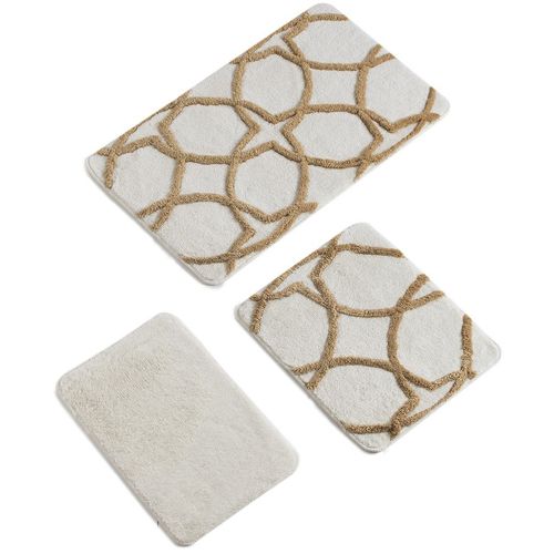 Bonne - Gold Multicolor Bathmat Set (3 Pieces) slika 3