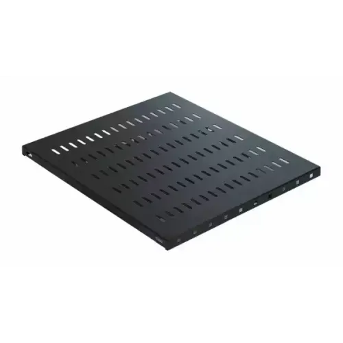 Polica fiksna 800mm rack kačenje na 4 tačke Mirsan 19/1U crna MR.SBR80.01 slika 1