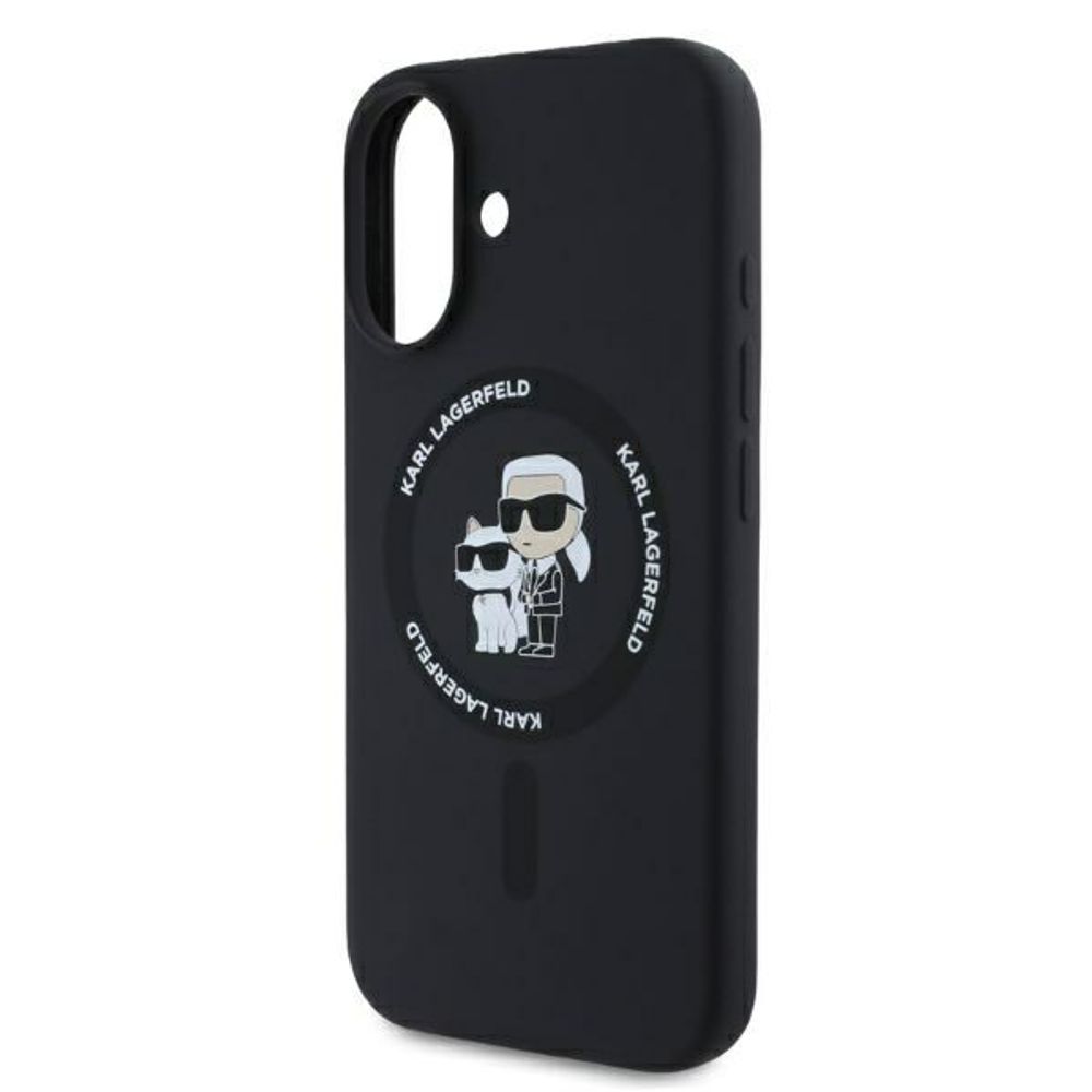 TPU Karl Lagerfeld maska za iPhone 16 KLHMP16SSCMKCRHK slika 3