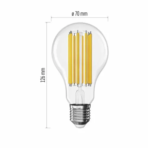 Led sijalica Filament A70 18W(150W) 2452lm E27 WW Emos ZF5D82 slika 2