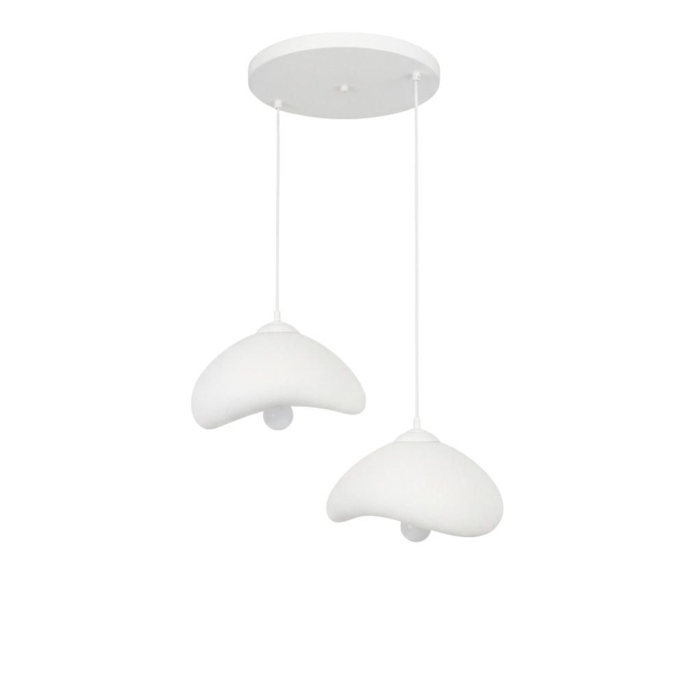 Luster LUNA 30-2-T-LUNA - bijela boja slika 6