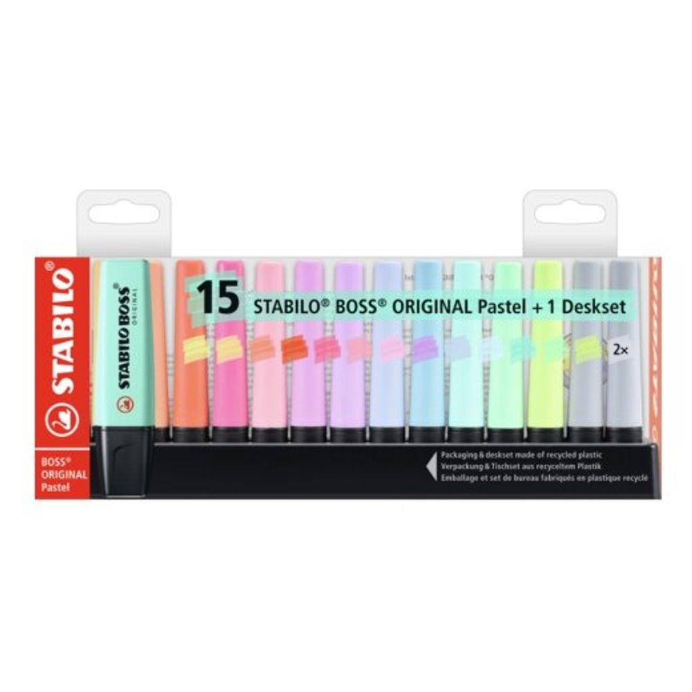 Stabilo Signiri 15/1 Pastel Boss Original slika 1