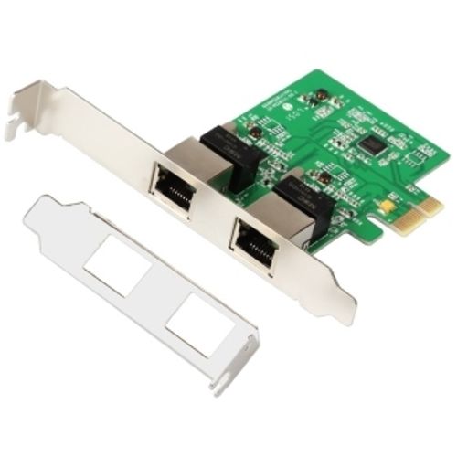 E-GREEN PCI-Express kontroler 2-port Gigabit Ethernet slika 1