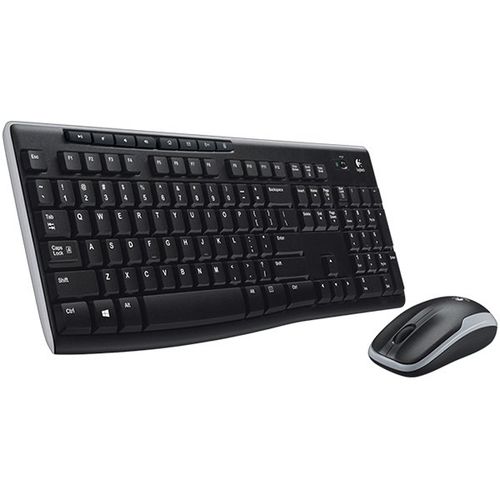 Logitech MK270 Bežični Set: Tipkovnica i Miš, Crna slika 2