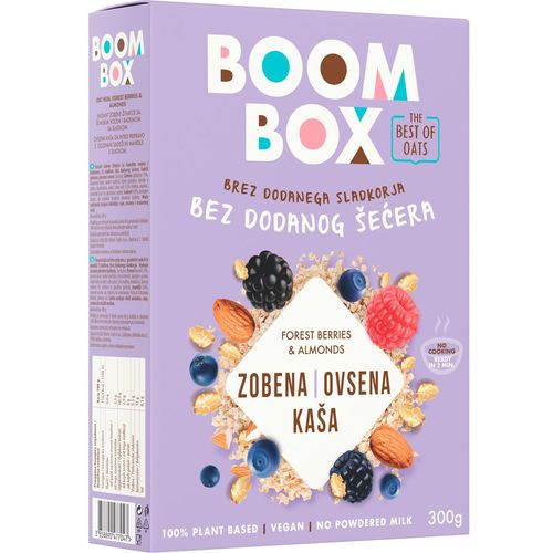 Boom Box Zobena kaša Šumsko voće, Badem 300g slika 1
