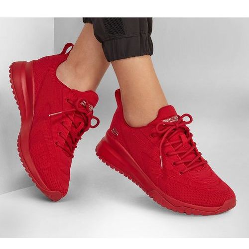 Skechers bobs squad 3 ženske tenisice 117178-red slika 1