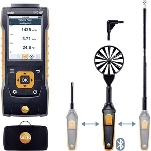 testo 440 Set2 delta P anemometar