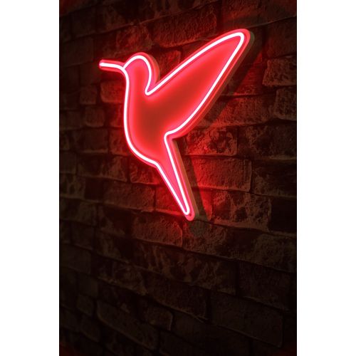 Wallity Ukrasna plastična LED rasvjeta, Little Bird - Red slika 2