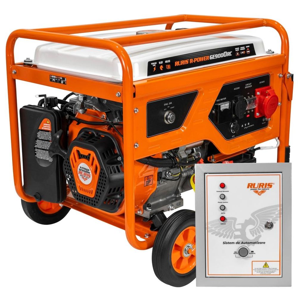 RURIS agregat za struju R-POWER GE9000RC ATS slika 1