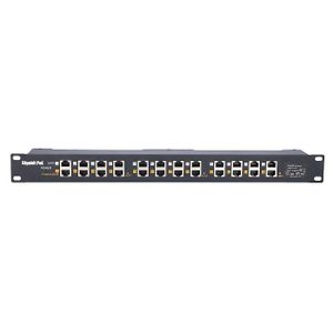 Extralink 12 Port 10/100/1000 PoE injector, 19'', rack mount