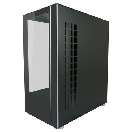 Kuciste LC Power LC-808B-ON  Skylla_X, Midi-ATX Case, black, 4x120mm ARGB fan slika 4