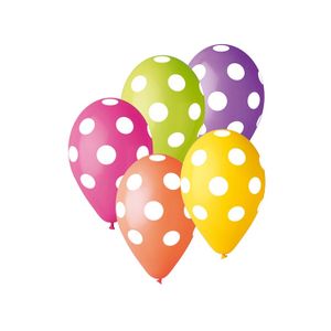 GoDan GS110-P157 Balon sa tufnama Mix boja 30cm, 5kom