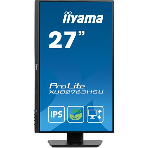 Iiyama XUB2763HSU-B1 Monitor 27" IPS 1920x1080/100Hz/3ms/HDMI/DP/USB/zvučnici slika 4