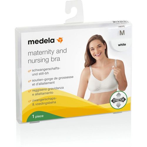 Medela - Maternity and Nursing Bra grudnjak za dojenje, veličina M, beli slika 1