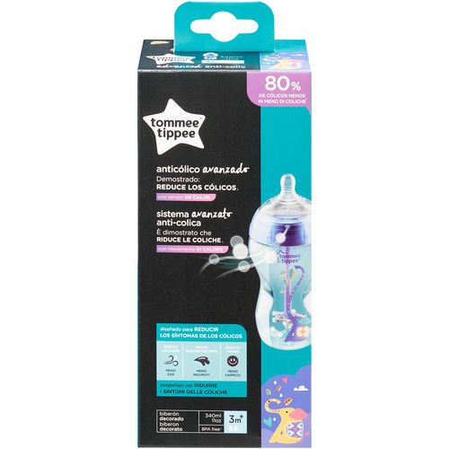 Tommee Tippee Flašica Sentinel ADVANCE Boy 340ml slika 2