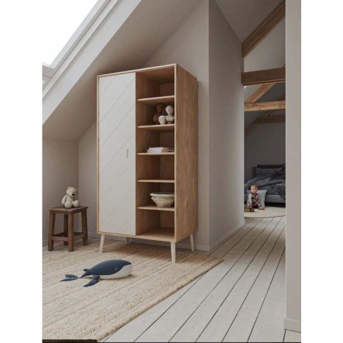 Faktum Peak ormar, Natural Oak-White slika 4