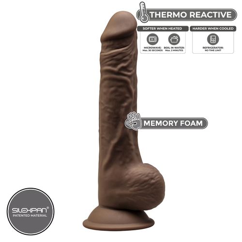 Dildo SILEXD Model 1 (9.5) Brown slika 3