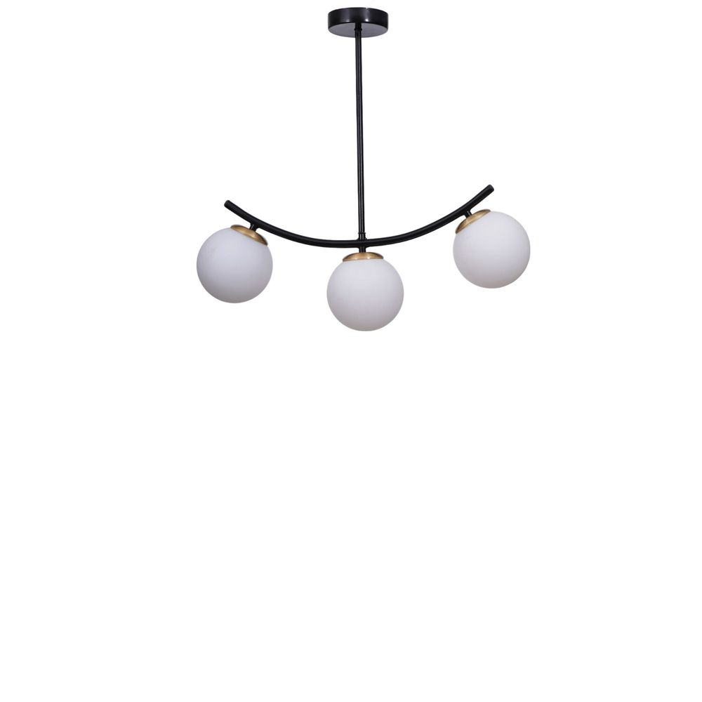 Opviq Luster 402, Bijela, Crna slika 3