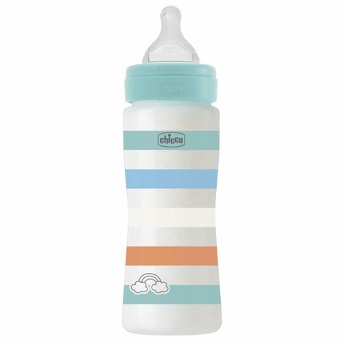 Chicco WB Plastična Flašica 330Ml Silikon Zelena slika 1