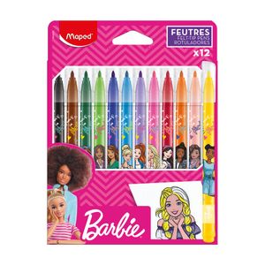 Maped Flomasteri Barbie 12/1