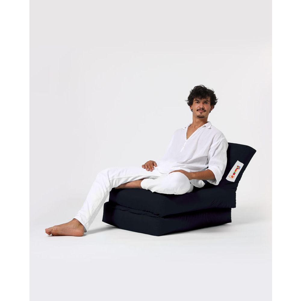 Siesta Sofa Bed Pouf - Crni Vrt Bean Bag slika 9