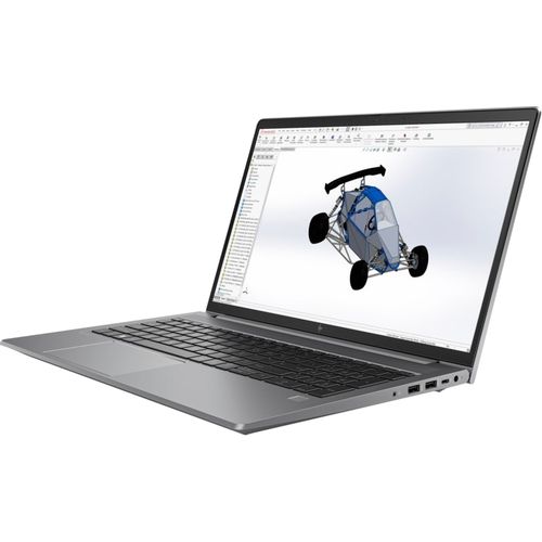 HP 6B8A3EA HP ZBook Power 15 G9 MWS, Intel Core i7-12700H, 16GB DDR5-4800 RAM, 512GB PCIe NVMe TLC SSD, 15.6" IPS AG FHD 1920x1080, NVIDIA Quadro T600, 1 TB 4, 4 USB 3.1, FP, BT 5.2, Win11Pro, US, Gray slika 4