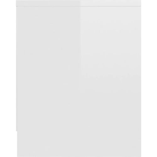 TV ormarić od iverice visoki sjaj bijeli 120 x 30 x 37,5 cm slika 45
