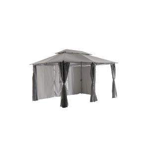 Metalna gazebo tenda Belize - siva