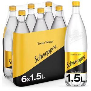 Schweppes Tonic Water 1,5l, 6boca