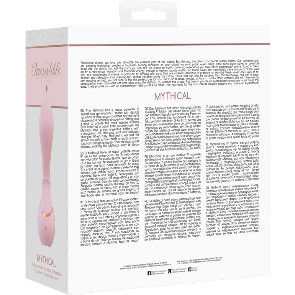 Irresistible by Shots Mythical - zračni pulsni vibrator slika 3