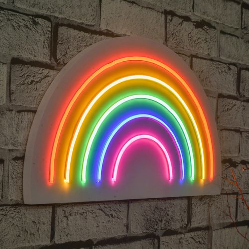Wallity Ukrasna plastična LED rasvjeta, Rainbow - Multicolor slika 15