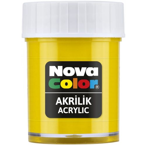 Nova Color Slikanje - Akrilne Boje 30g - Žuta - 540287 slika 1