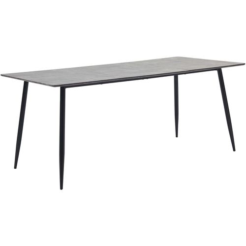 Blagovaonski stol sivi 200 x 100 x 75 cm MDF slika 14