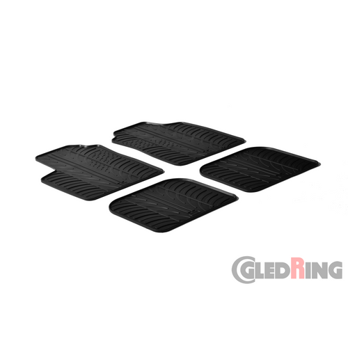 Gledring gumeni tepisi za Fiat Panda 2003-2011/5 doors slika 1