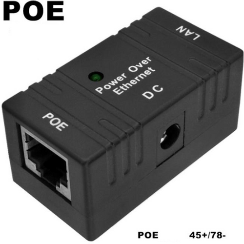POE-INJ-4810 Gembird 48V/1A 130W, 100mbps passive POE injector od 5~48V, konektor 5.5x2.1mm slika 1
