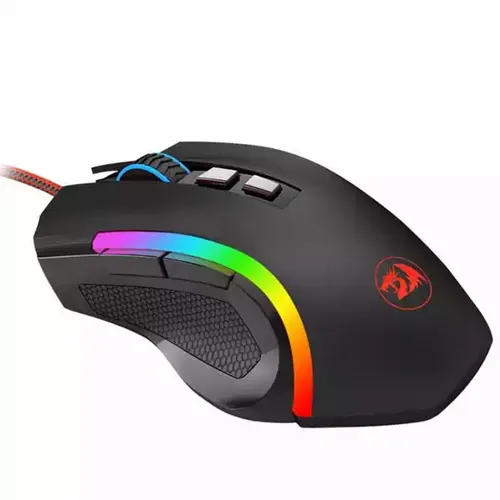 Redragon Griffin M607 RGB 7200dpi gaming miš, crni slika 4
