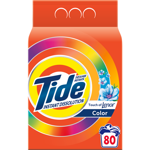 Tide deterdžent za pranje veša Touch of Lenor Color 80 pranja slika 1