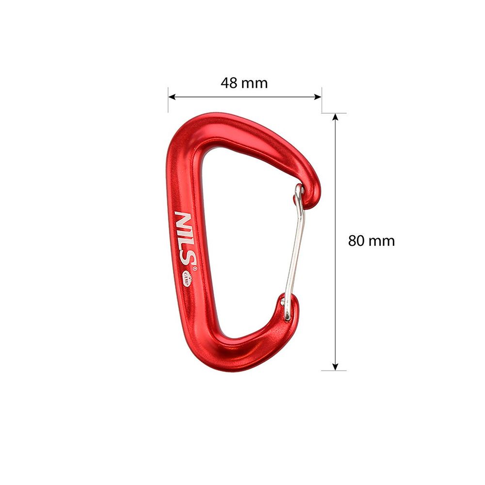 Nc1707 crveni karabiner 12 kn nils camp slika 4