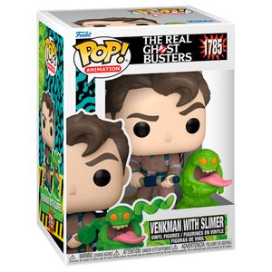 POP figure The Real Ghostbuster Venkman with Slimer