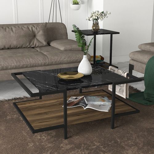 Minerva Walnut
Black Coffee Table slika 1