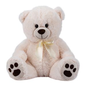 FREE 2 PLAY pliš medo Cuddly bijeli, 38 cm 84874