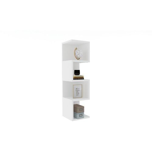 Alin - White White Bookshelf slika 2