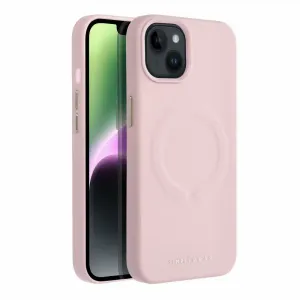 Roar kožna Mag Case maska kompatibilna s MagSafeom – za iPhone 12 Pro pink