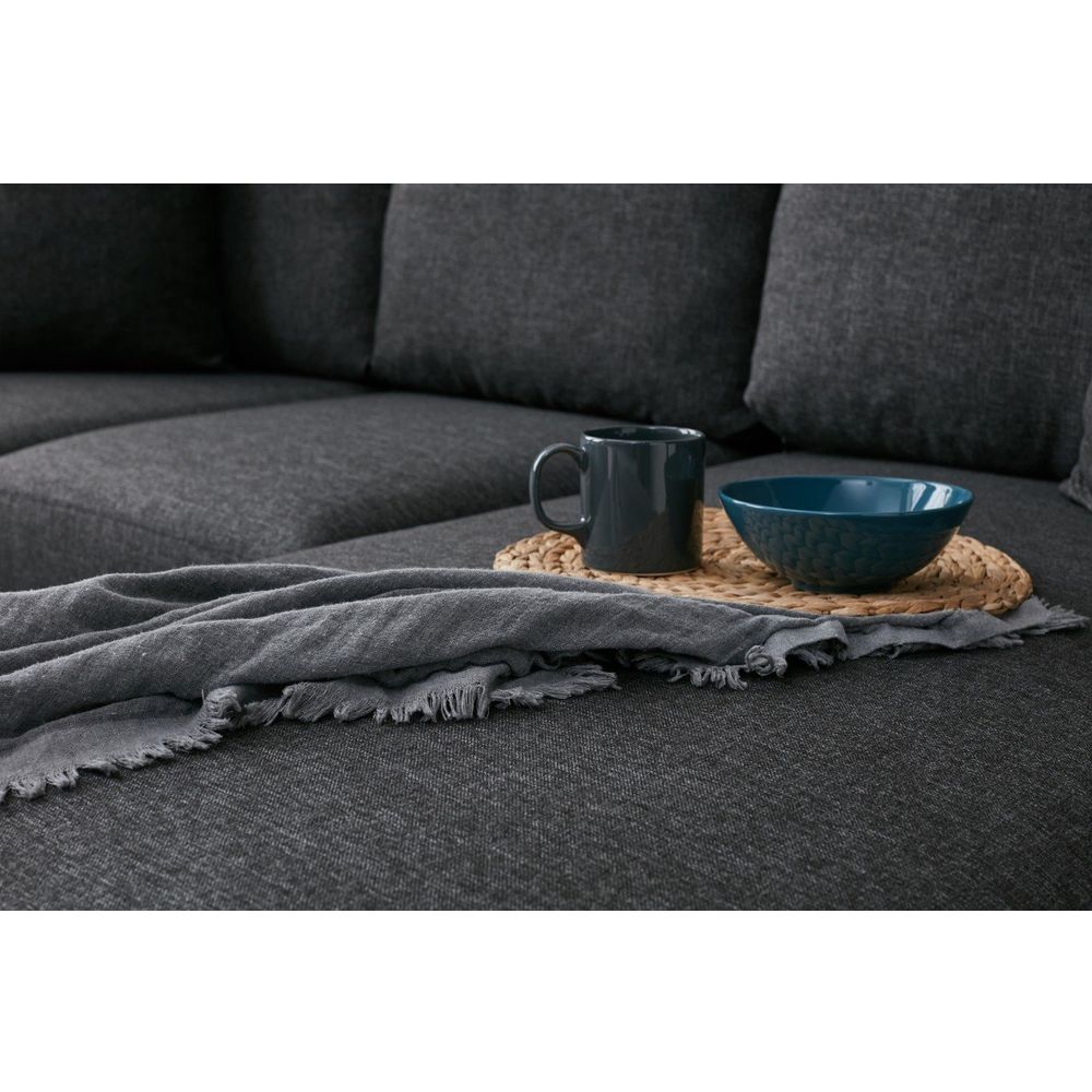 Ugaona Sofa Eva Left - Antracit slika 3